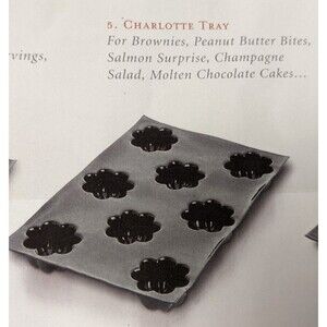 Demarle Silicone Non-Stick Flexipan Charlotte Tray FP002059 France